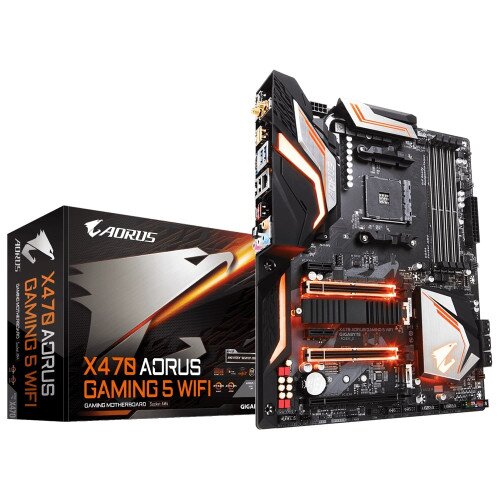Gigabyte X470 AORUS GAMING 5 WIFI Gaming Motherboard