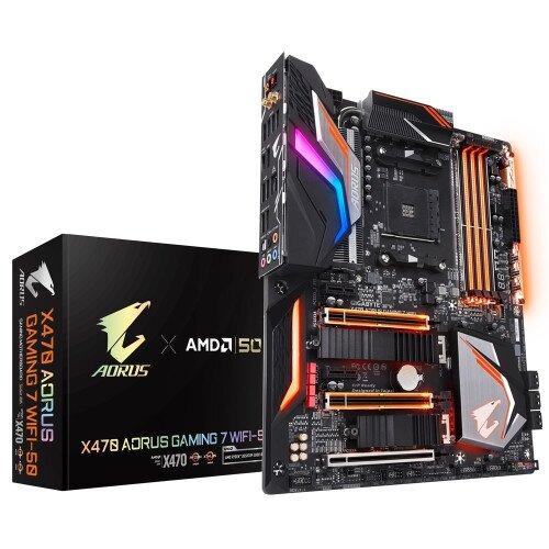 Gigabyte X470 AORUS GAMING 7 WIFI-50 (rev. 1.1) Gaming Motherboard