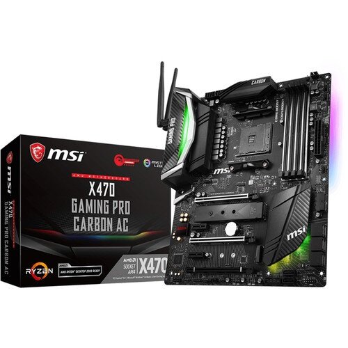 MSI X470 GAMING PRO CARBON AC Motherboard