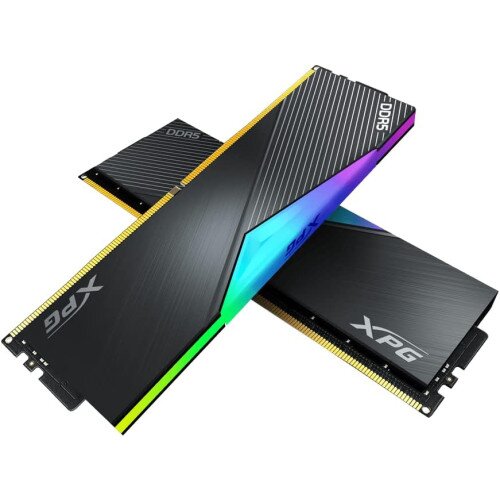 XPG Lancer RGB DDR5 DRAM Module Memory - 32GB (2x16GB) - 6000MT/s - 40 - Black