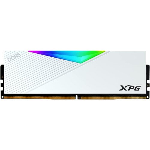 XPG Lancer RGB DDR5 DRAM Module Memory - 24GB - 8000MT/s - 40 - White