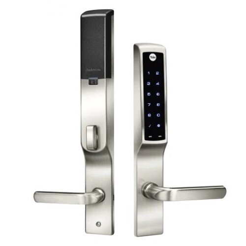 Yale Assure Lock for Andersen Patio Doors with Wi-Fi and Bluetooth - Satin Nickel