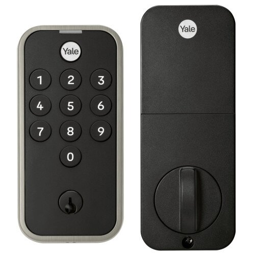 Yale Code Keypad Lock - Satin Nickel