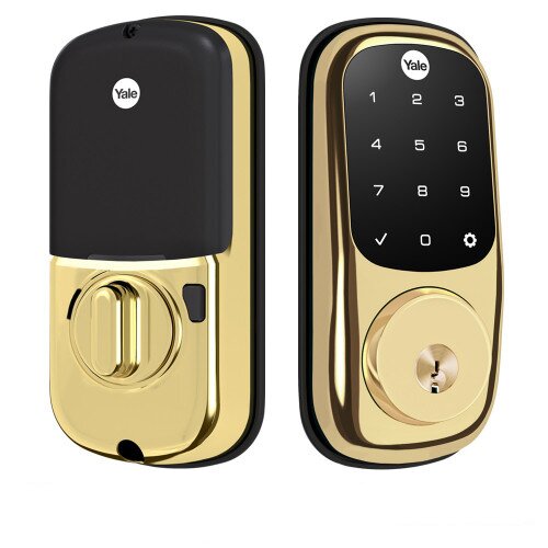 Yale YRD226 Assure Lock Touchscreen with Zigbee - Polished Brass