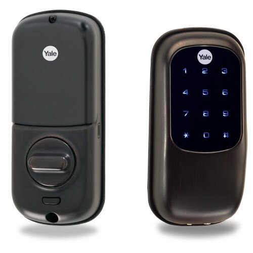 Yale YRD240 Key Free Touchscreen Deadbolt Stand Alone - Oil Rubbed Bronze