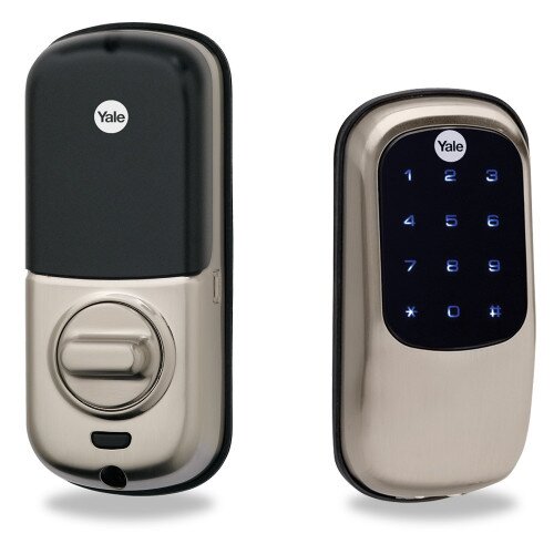 Yale YRD240 Key Free Touchscreen Deadbolt Stand Alone - Satin Nickel