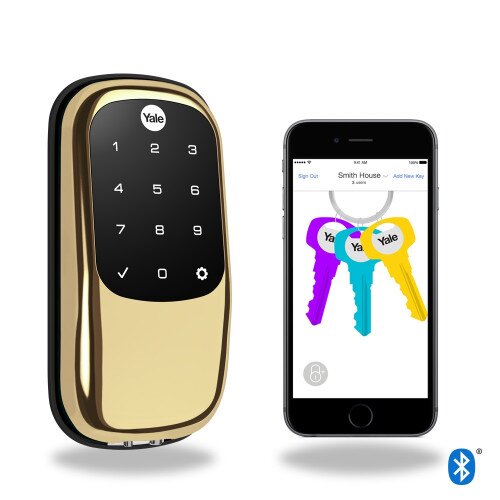 Yale YRD446 Assure Lock with Bluetooth - Polished Brass