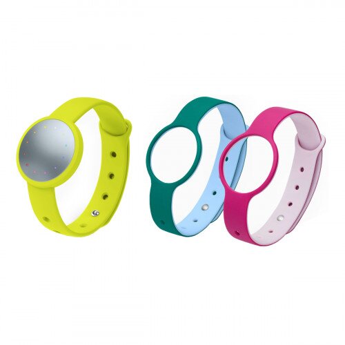 Misfit Shine 2 + Accessory Pack Bundle - Boca 2-Pack - Ice - Lime Sport Band