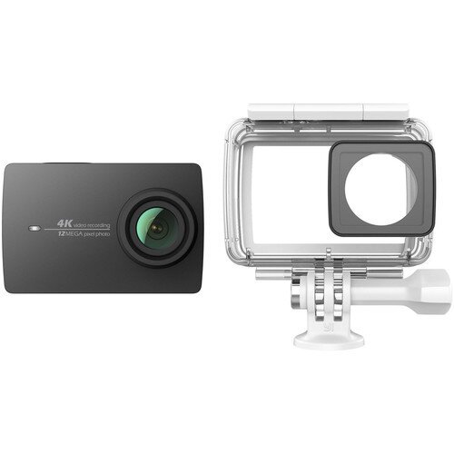 YI 4K Action Camera With Waterproof Case - Black