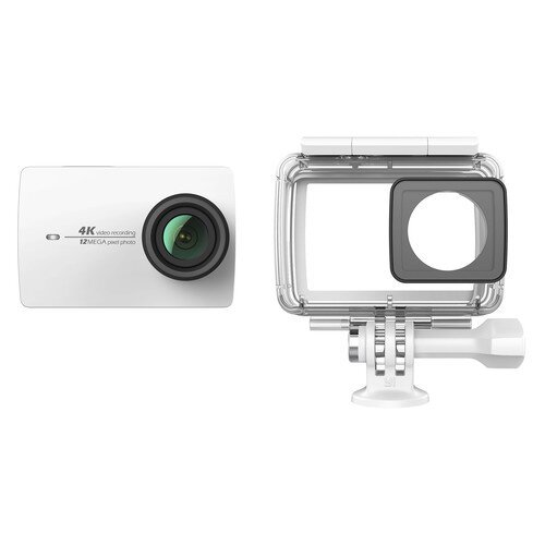 YI 4K Action Camera With Waterproof Case - White