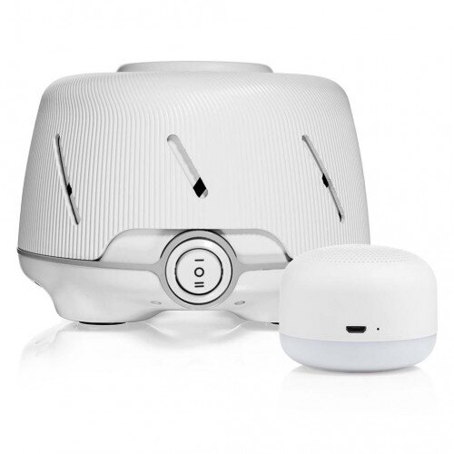 Yogasleep Dohm White/Gray with Travel Mini