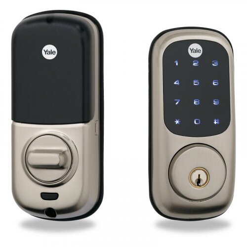 Yale YRD220 Touchscreen Deadbolt Stand Alone - Satin Nickel