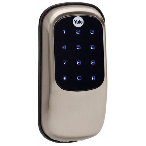 Yale Real Living Key Free Deadbolt - Satin Nickel