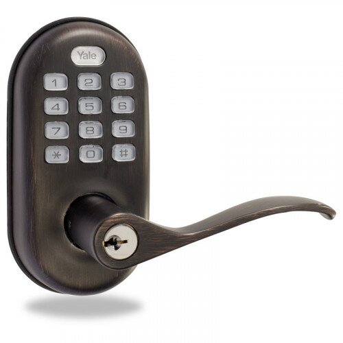 Yale YRL210 Push Button Lever Lock Stand Alone