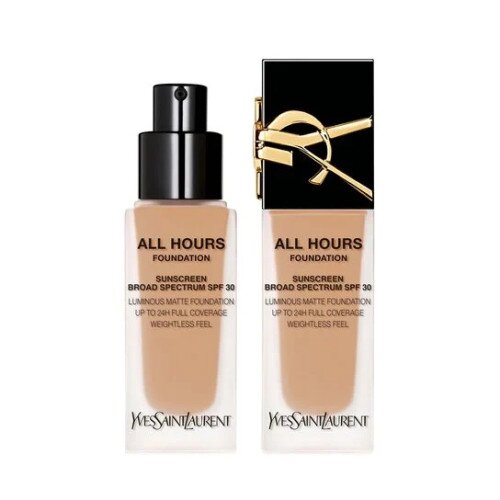 YSL All Hours Foundation - MN7 - Medium Neutral 7 - 2
