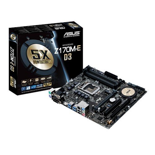 ASUS Z170M-E D3 Motherboard