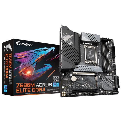 Gigabyte Z690M AORUS ELITE DDR4 (rev. 1.0) Gaming Motherboard