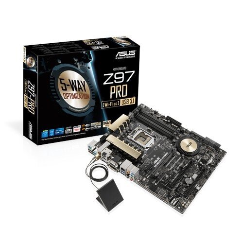 ASUS Z97-PRO(Wi-Fi ac)/USB 3.1 Motherboard