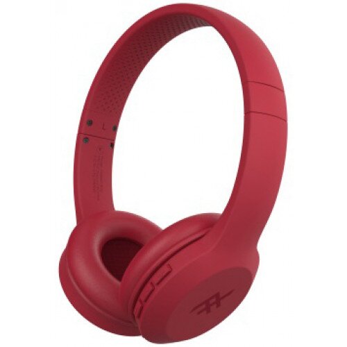 ZAGG IFROGZ Resound Wireless Low Profile Over-Ear Headphones - Red