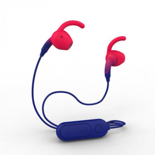 ZAGG Sound Hub Tone Bluetooth Earbuds + Wireless Controls - Navy/Red