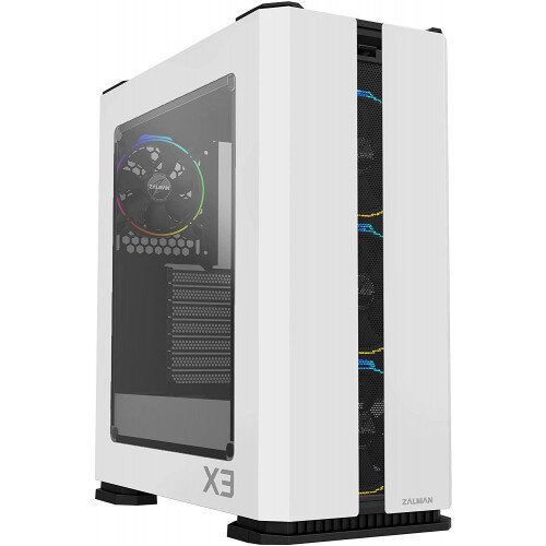 Zalman X3 ATX Mid-Tower Computer Case - White