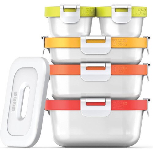 Zoku 11 Piece Neat Stack Food Storage Containers