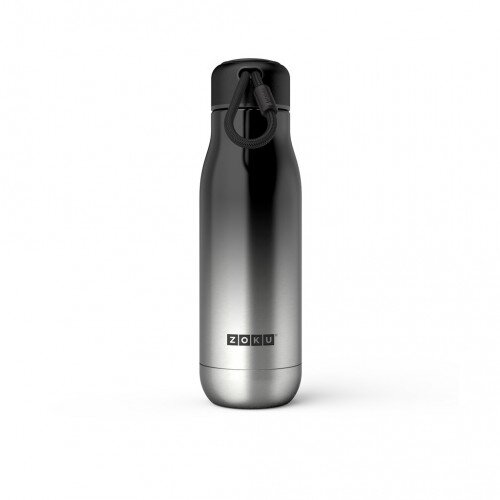 Zoku 18oz Stainless Steel Bottle - Platinum Ombre