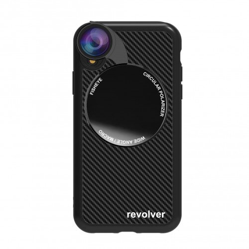 Ztylus iPhone XR Revolver M Series Lens Kit - Carbon Fiber (Black)