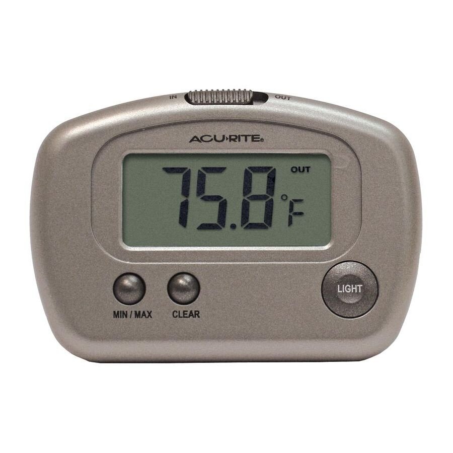 Buy AcuRite Digital Thermometer with 10-foot Temperature Sensor Probe  online Worldwide 