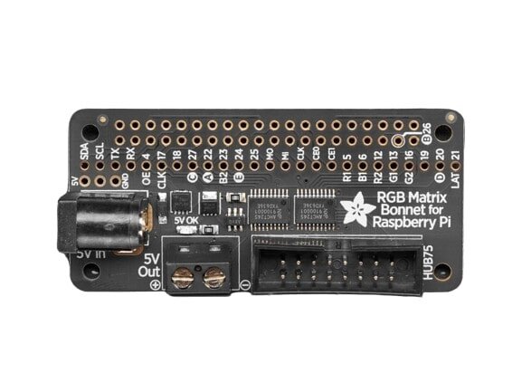 Buy Adafruit RGB Matrix Bonnet for Raspberry Pi online Worldwide ...