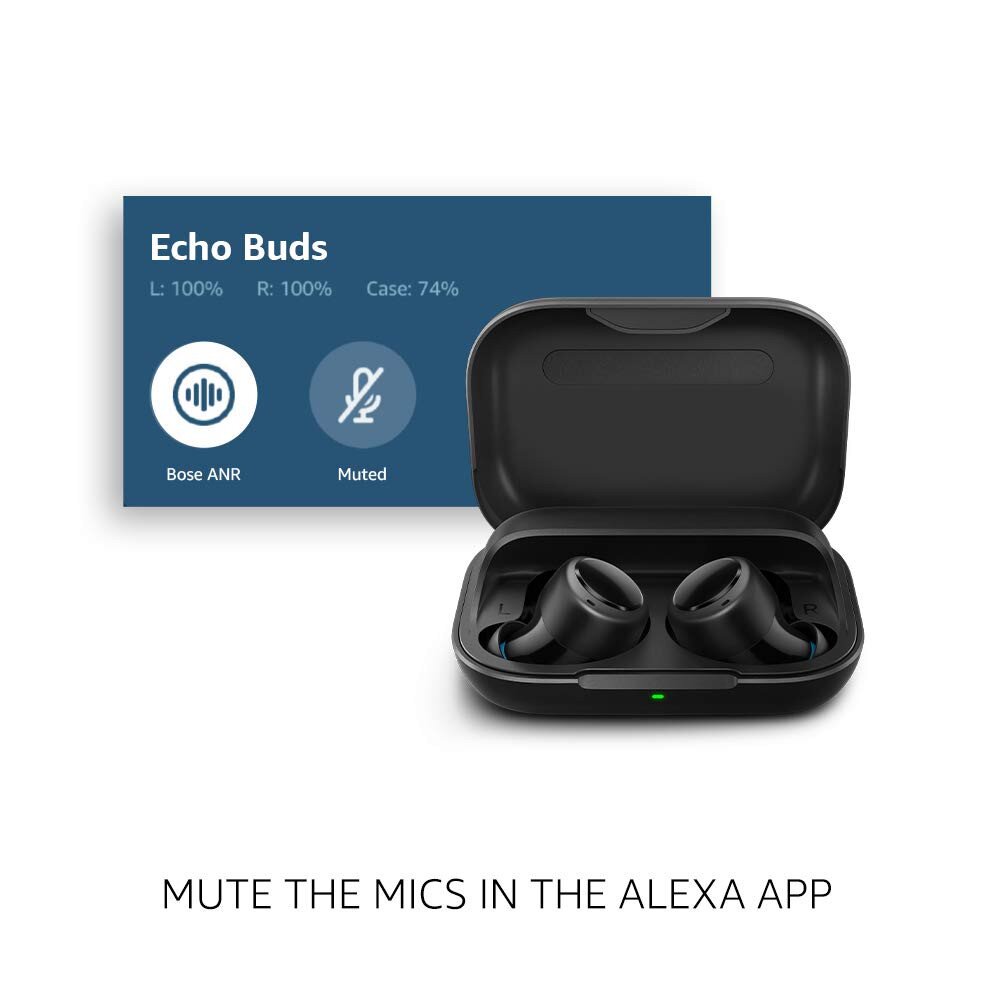 Echo Buds Wireless Earbuds with Active Noise Reduction