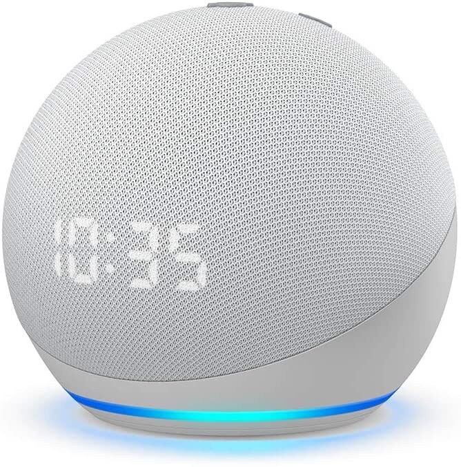 Buy Amazon Echo Dot (4th Gen) Smart Speaker with and Alexa Worldwide -