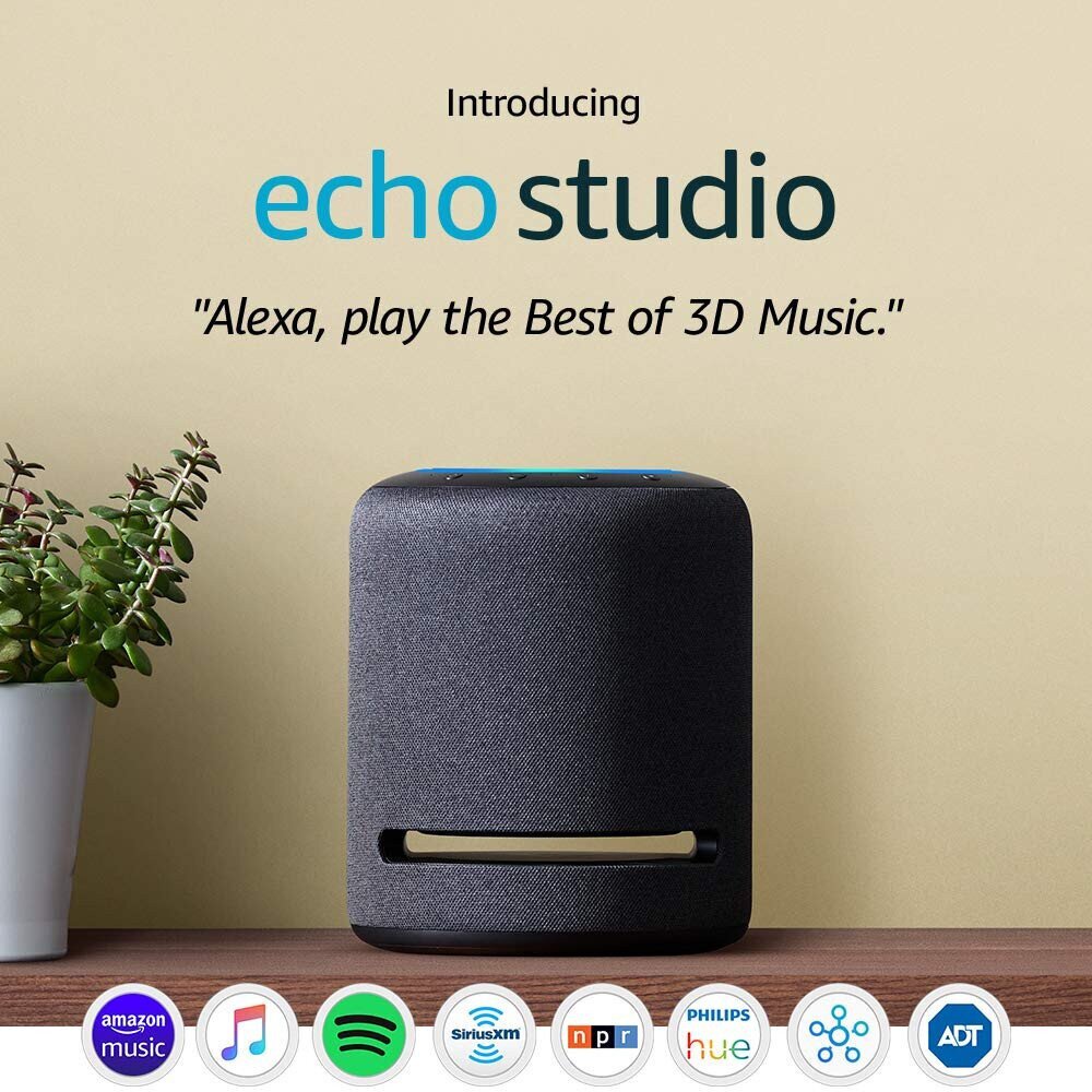 Buy Amazon Echo Studio High Fidelity Smart Speaker with 3D Audio