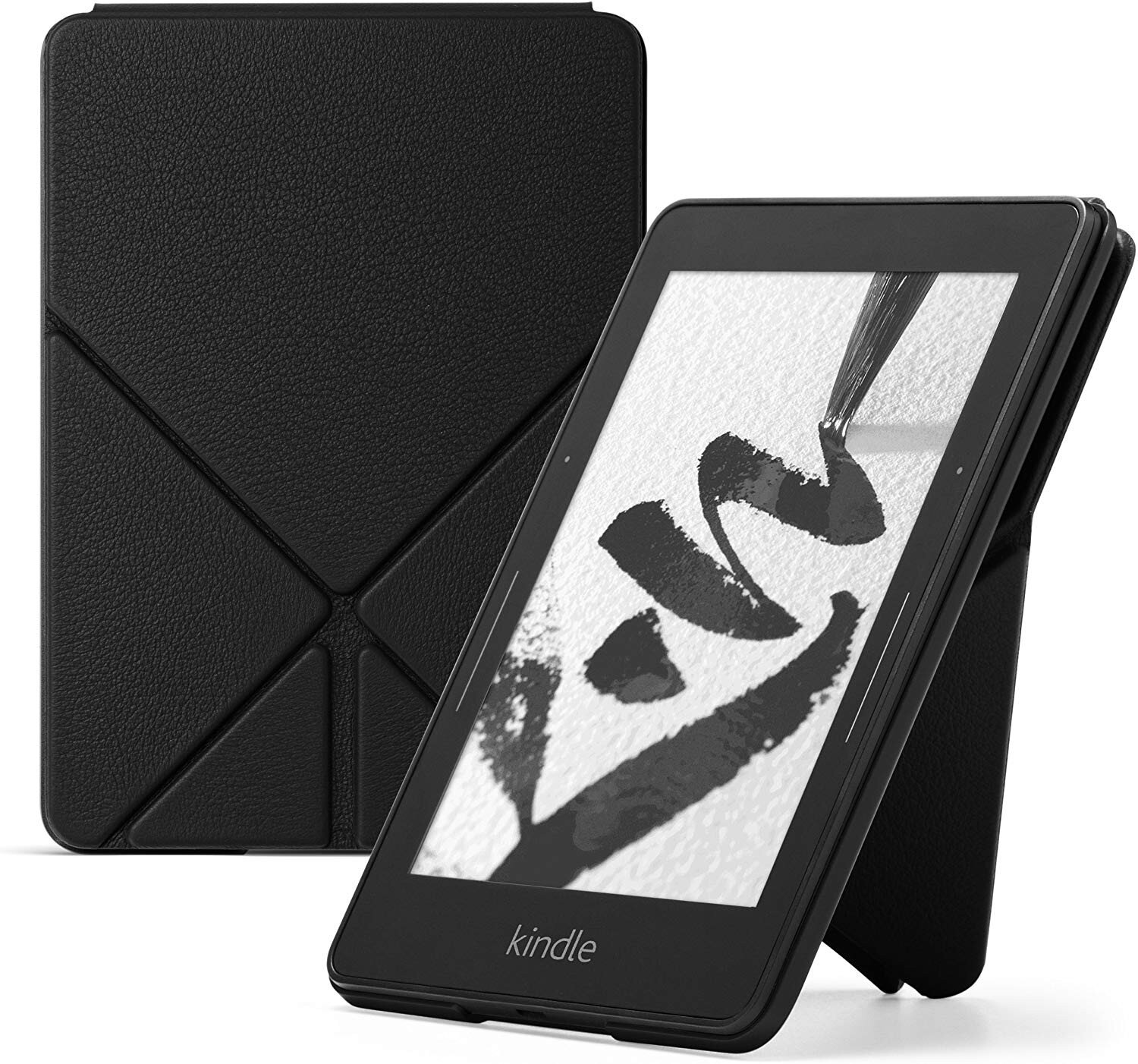 Kindle voyege ブラック 本体 カバー付き Order Amazon Kindle Voyage Leather Origami Case Worldwide - Tejar.com