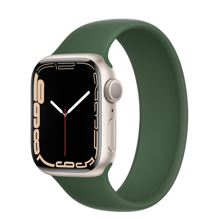 Buy Apple Watch Series 7 Starlight Aluminum Case with Solo Loop