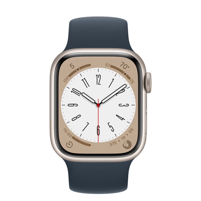 Order Apple Watch Series 8 - 41mm Starlight Aluminum Case with 