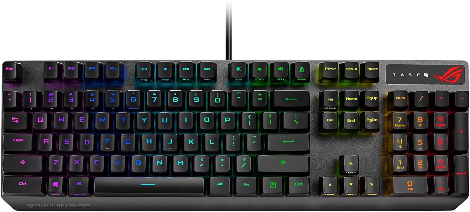 ASUS ROG Strix Scope II RX Wired Gaming Keyboard - Thumbnail 5