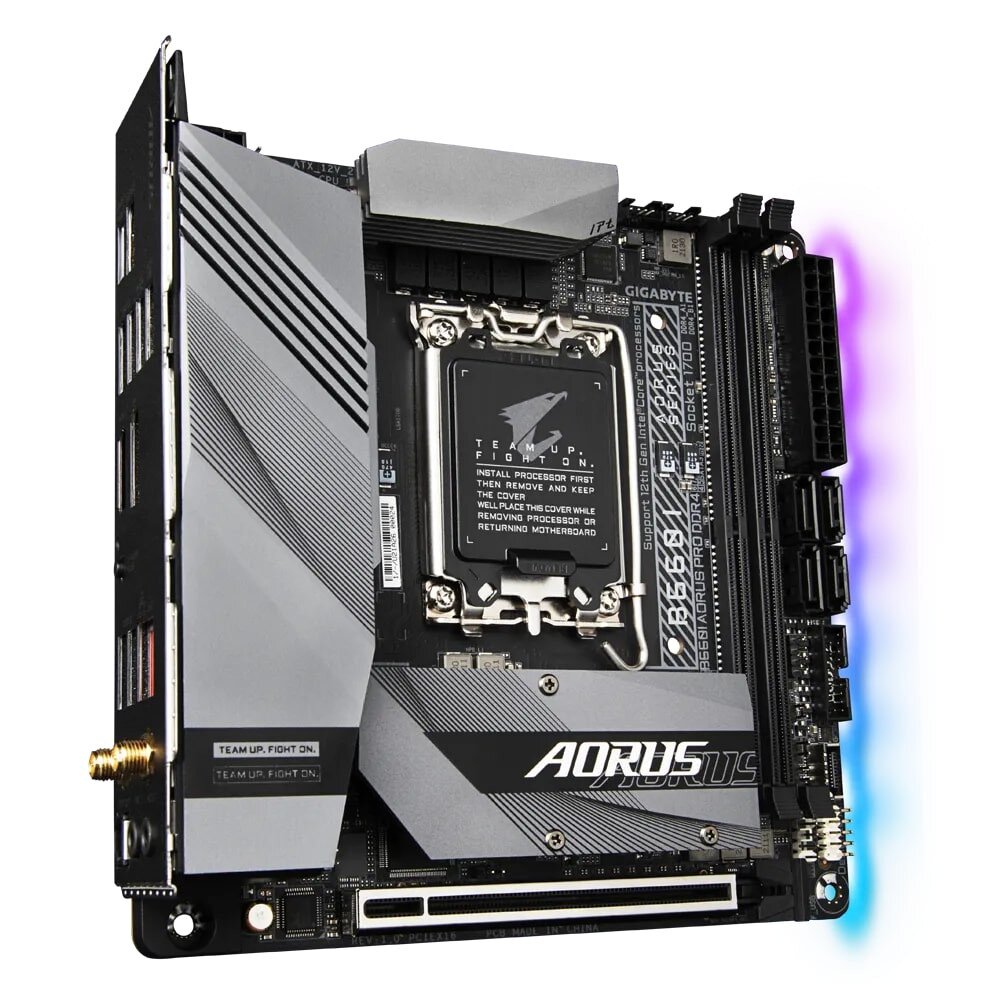 Buy Gigabyte B660I AORUS PRO DDR4 rev 1 x Gaming Motherboard Online Worldwide Tejar