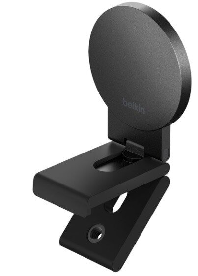 Belkin iPhone MagSafe Continuity Camera Mount for Mac Desktops & Displays,  Compatible with iMac 2017 & Later, iMac Pro 2017, Studio Display, Pro