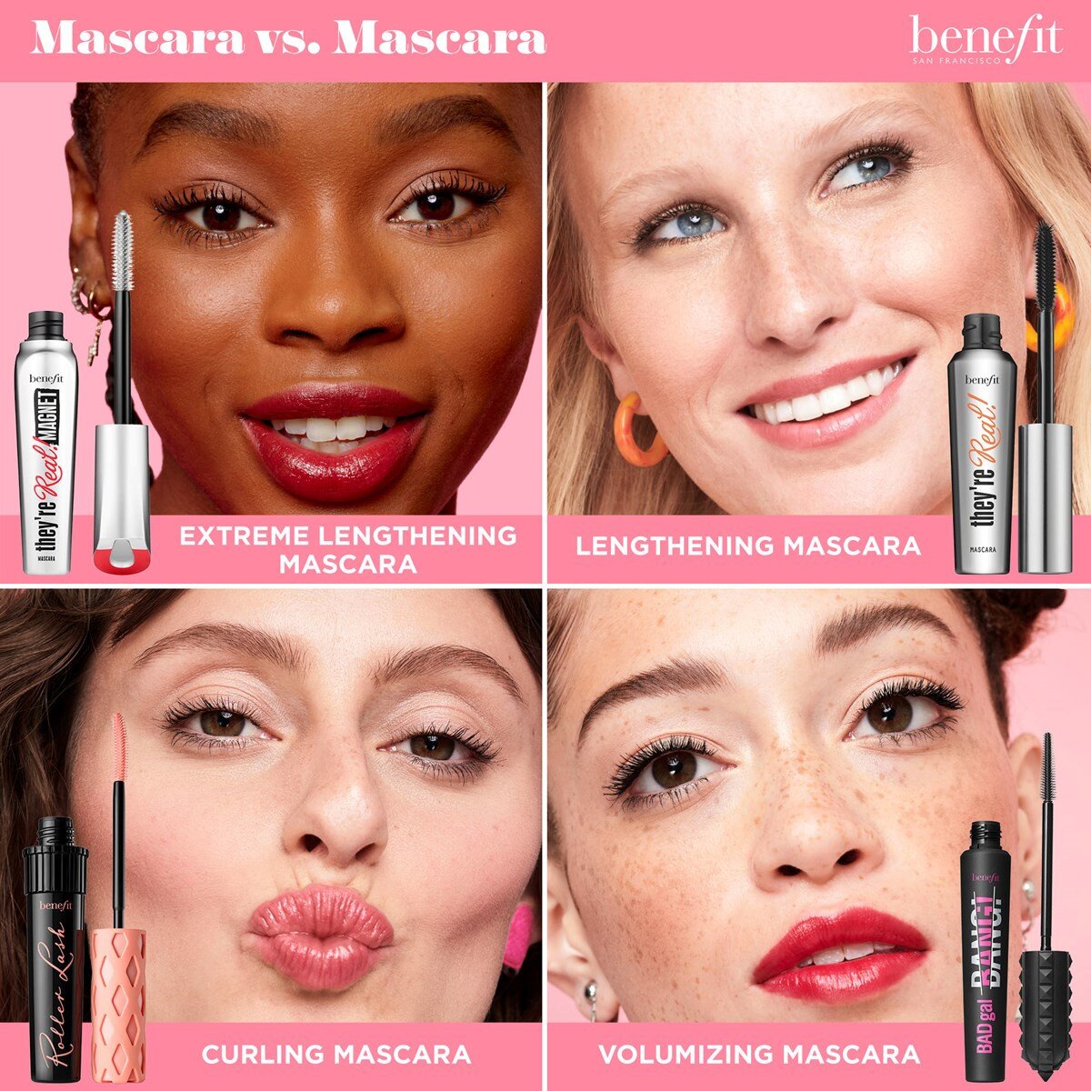 Benefit Cosmetics They're Real Extreme Lengthening Mascara Mini online Worldwide - Tejar.com