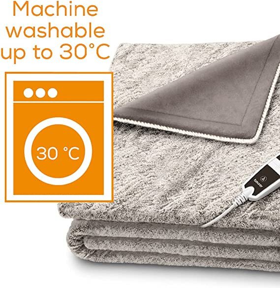 Buy Beurer XXL HD 150 Nordic Taupe Heated Snuggle Overblanket online ...