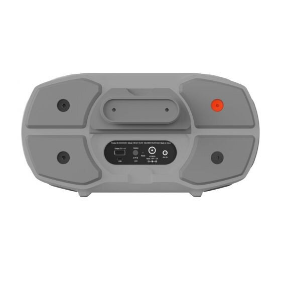 ZAGG Braven Ready Elite Portable Bluetooth Speaker - Gray / Gray / Orange