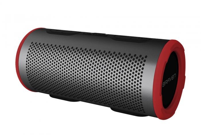 Buy ZAGG Braven Stryde 360 Portable Bluetooth Speaker - Gray / Red online  Worldwide 