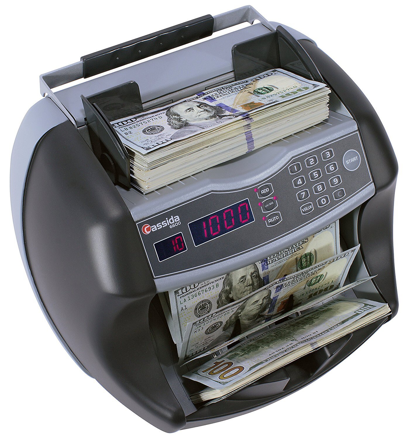 Cassida 6600 Ultraviolet Counterfeit Detection Currency Counter for sale online 