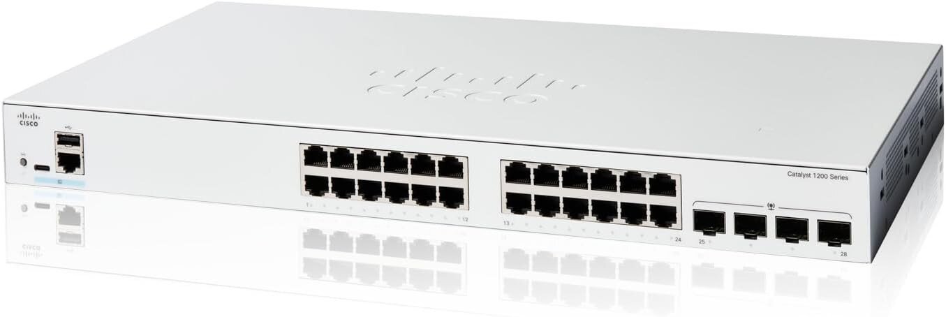 Order Cisco Catalyst 1200-24T-4G Smart Switch Worldwide - Tejar.com