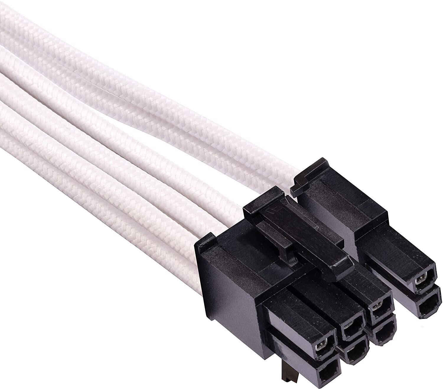 Buy Corsair Premium Individually Sleeved PCIe Cables (Dual Connector) Type 4  Gen 4 - White online Worldwide - Tejar.com