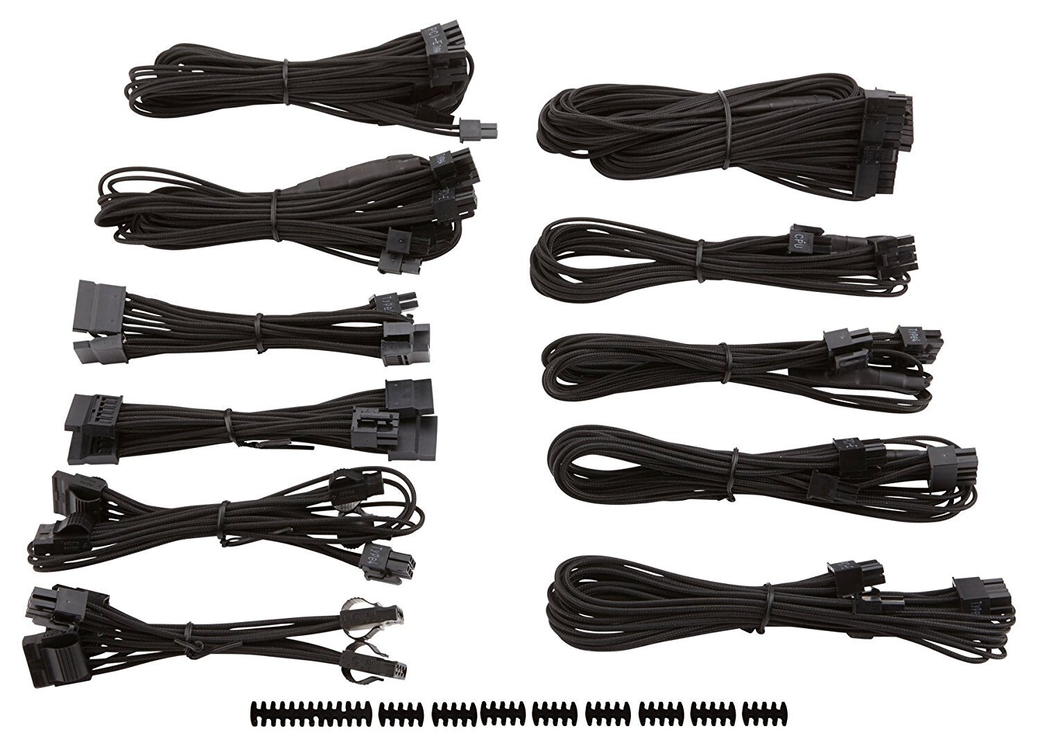 Prædiken slå I Buy Corsair Premium Individually Sleeved PSU Cable Kit Pro Package, Type 4  (Generation 3) online Worldwide - Tejar.com