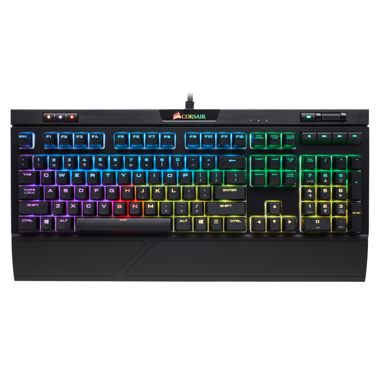 Buy Corsair Strafe RGB MK.2 Mechanical Gaming Keyboard Cherry MX SIlent online - Tejar.com