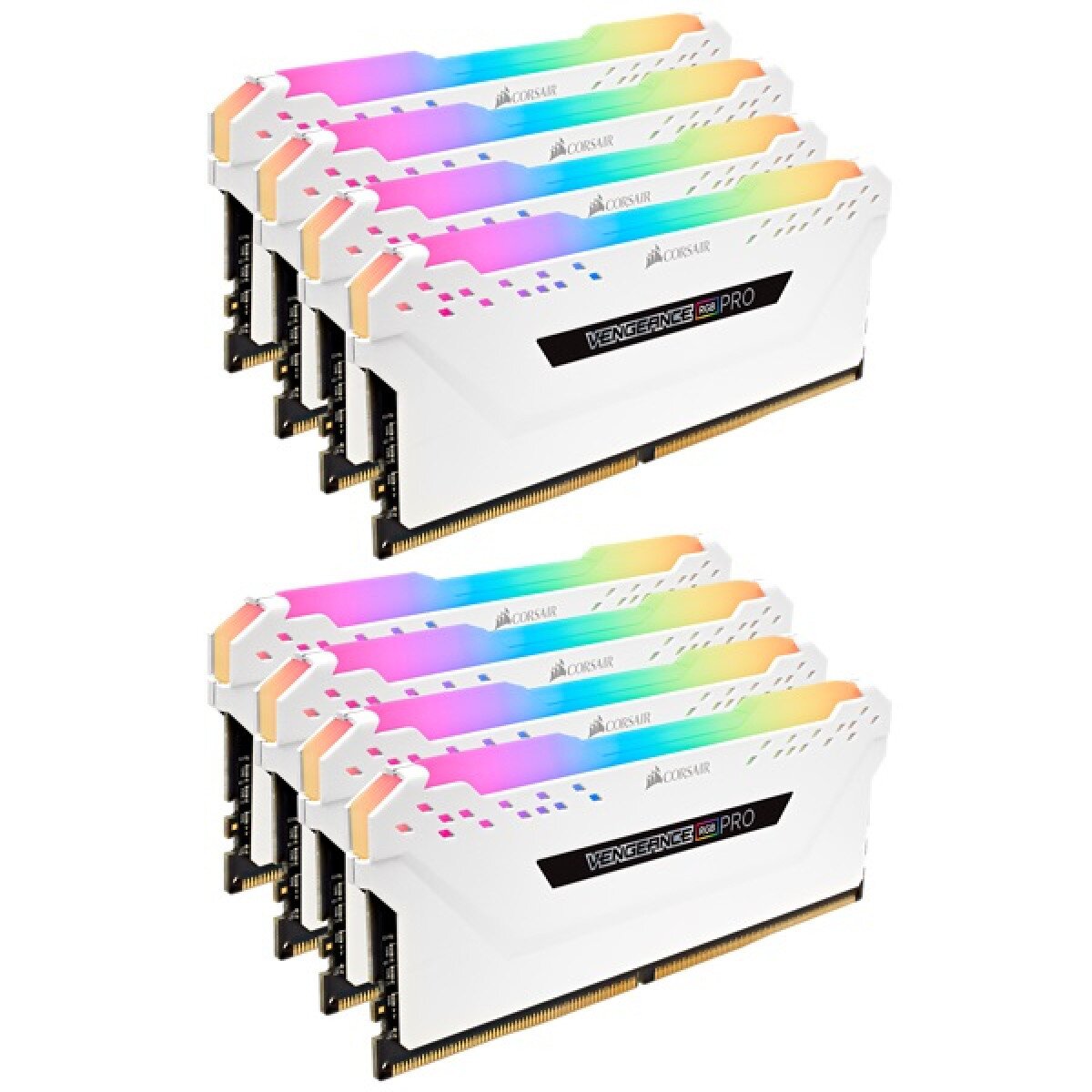 Buy Corsair VENGEANCE RGB PRO DDR4 DRAM Memory Kit - White - 128GB