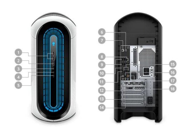 Order Dell Alienware Aurora R11 Gaming Desktop Worldwide - Tejar.com